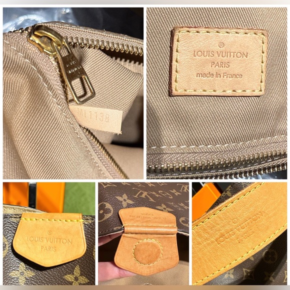 LOUIS VUITTON w/COA Complete Inclusion Graceful MM Monogram Hobo BAG - Picture 16 of 17